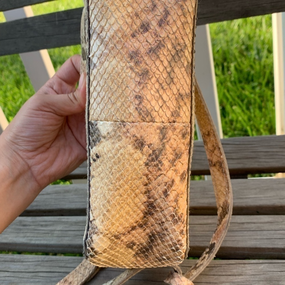 Madewell The Transport Camera Bag:‎ Snake Embossed Leather Edition - Picture 6 of 13